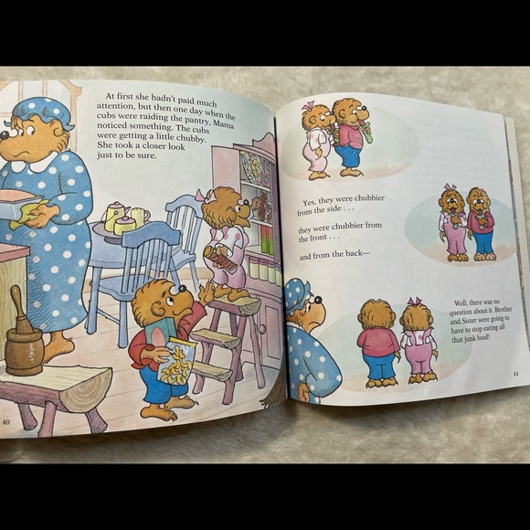 Berenstain Bears Too Much Trouble Book - Picture 7 of 8